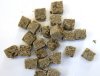Australian FD Black Worms - 50 grams (cubes)